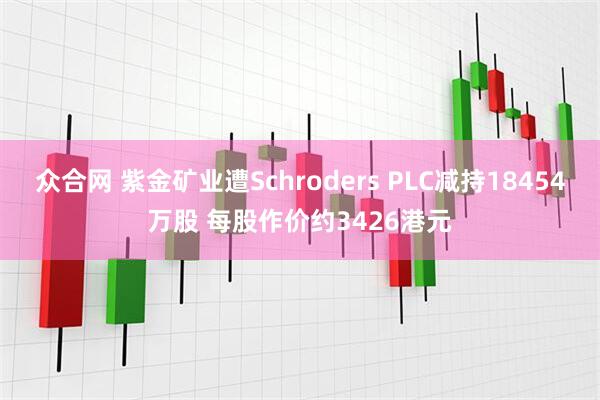 众合网 紫金矿业遭Schroders PLC减持18454万股 每股作价约3426港元